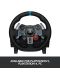 Τιμόνι με πεντάλια Logitech - G29, για PC και PS4/PS5, μαύρο - 4t