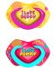 Πιπίλες Canpol Light touch - Neon love, 18+ μηνών, 2 τεμάχια, ροζ - 1t