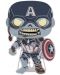 Κονκάρδα Funko POP! Marvel: What If…? - Zombie Captain America (Glows in the Dark) #21 - 1t