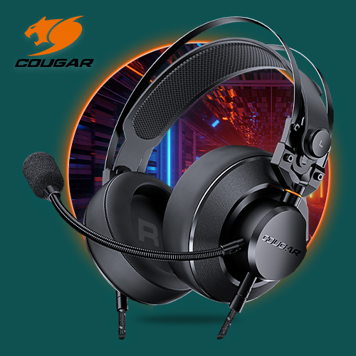 Gaming ακουστικά COUGAR VM410 Iron